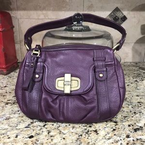 B. Makowsky dark purple handbag
